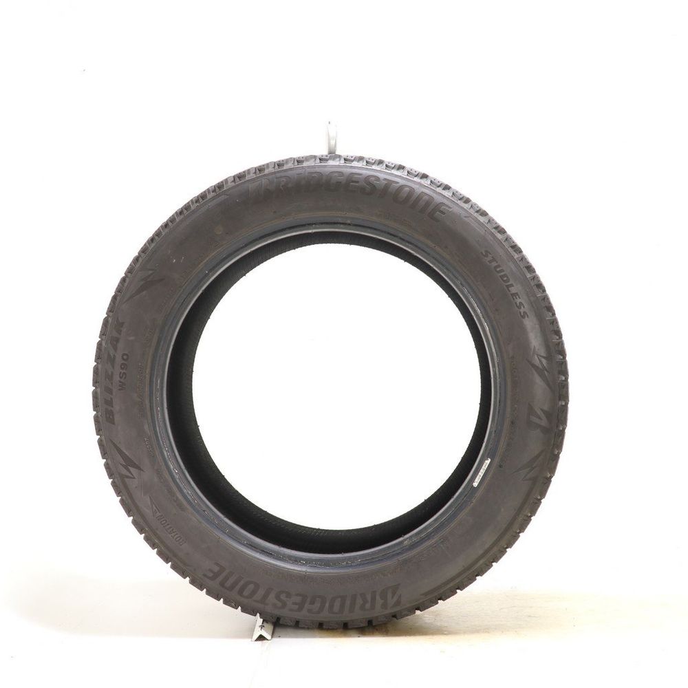 Set of (2) Used 215/55R18 Bridgestone Blizzak WS90 Studless 95T - 8-9.5/32 - Image 3