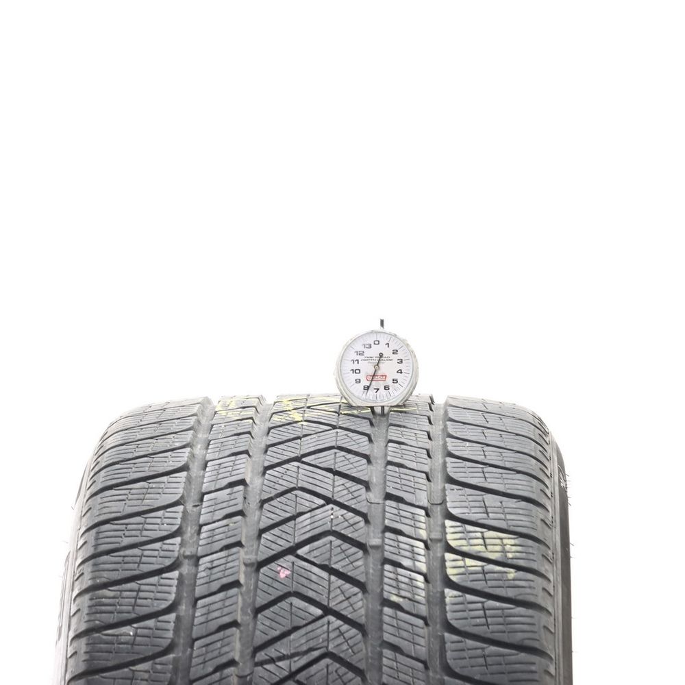 Set of (2) Used 285/35R22 Pirelli Scorpion Winter PNCS 106V - 7.5/32 - Image 2