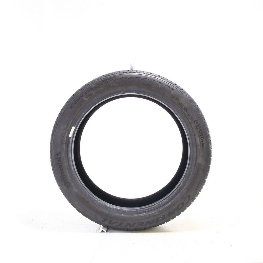 Set of (2) Used 215/45ZR17 Continental ControlContact Sport SRS Plus 91W - 7-8/32 - Image 6