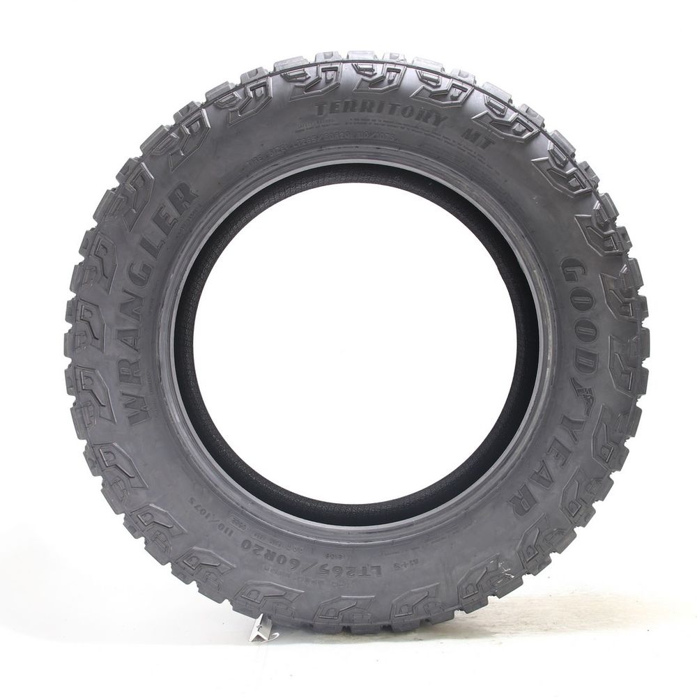 Driven Once LT 265/60R20 Goodyear Wrangler Territory MT 110/107S C - 15/32 - Image 3