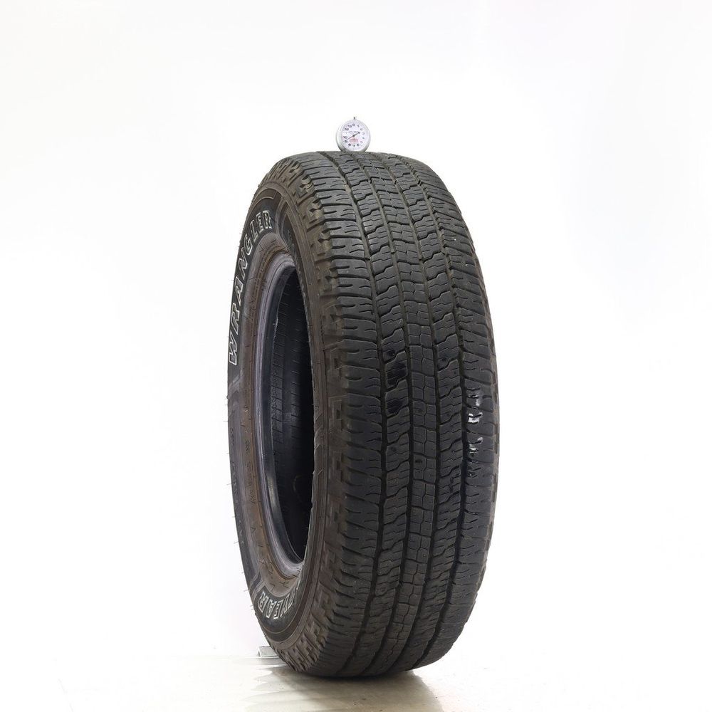 Set of (2) Used 245/70R17 Goodyear Wrangler Workhorse HT 110T - 9/32 - Image 1