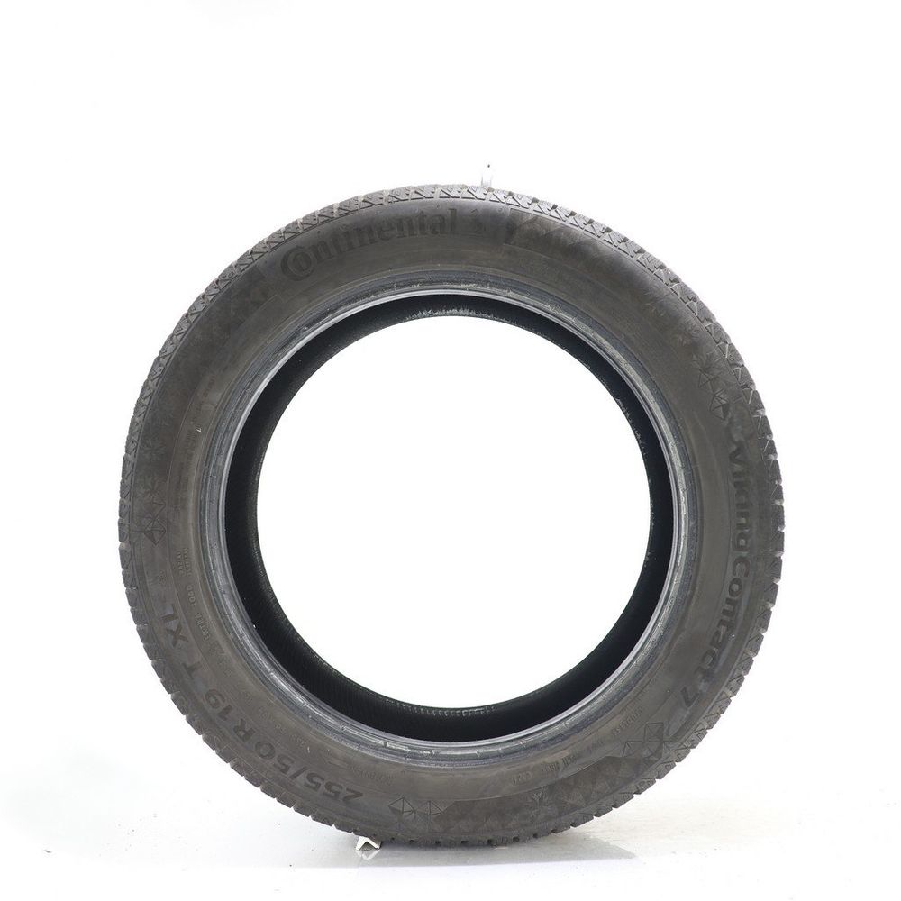 Set of (2) Used 255/50R19 Continental VikingContact 7 107T - 7.5/32 - Image 3