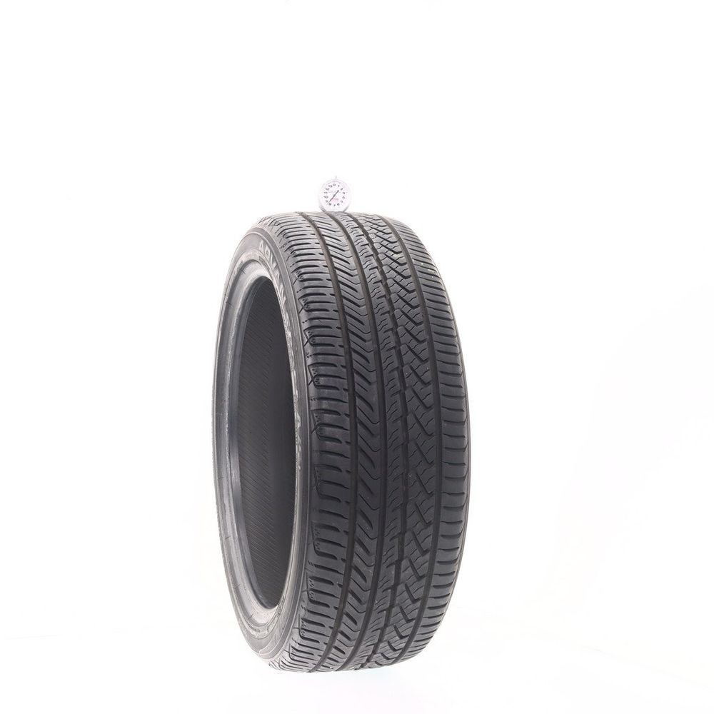 Set of (2) Used 225/45R19 Yokohama Advan Sport A/S Plus 96Y - 8.5/32 - Image 1