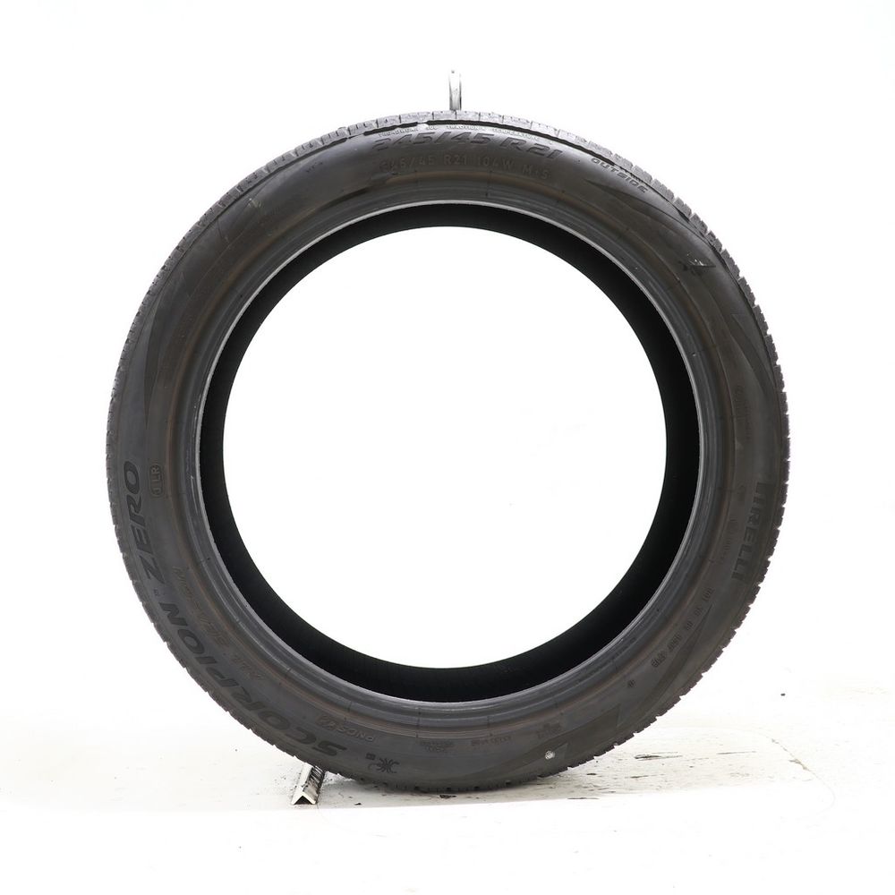 Set of (2) Used 245/45R21 Pirelli Scorpion Zero J LR PNCS 104W - 7-8.5/32 - Image 3
