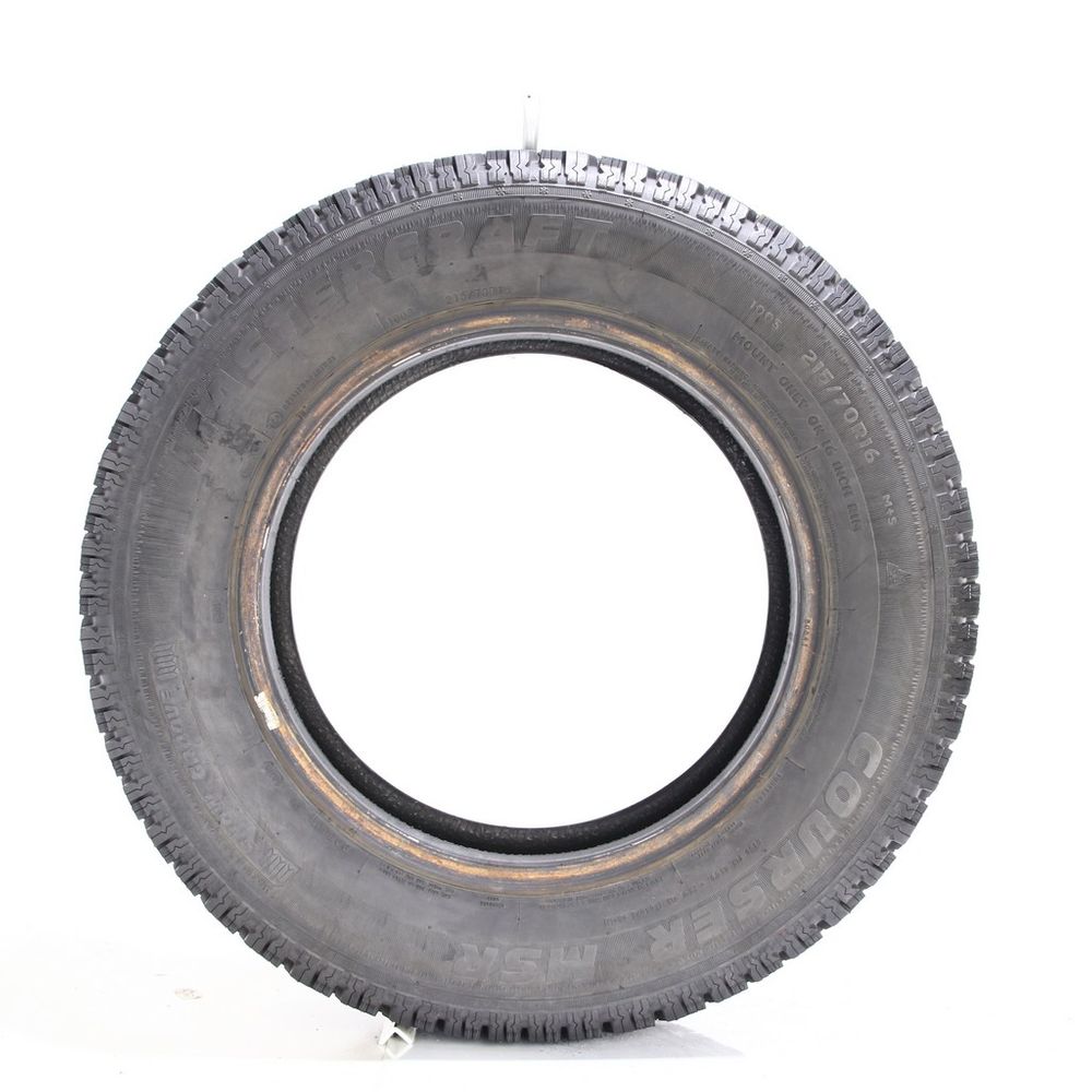 Used 215/70R16 Mastercraft Courser MSR Studded 100S - 10/32 - Image 3