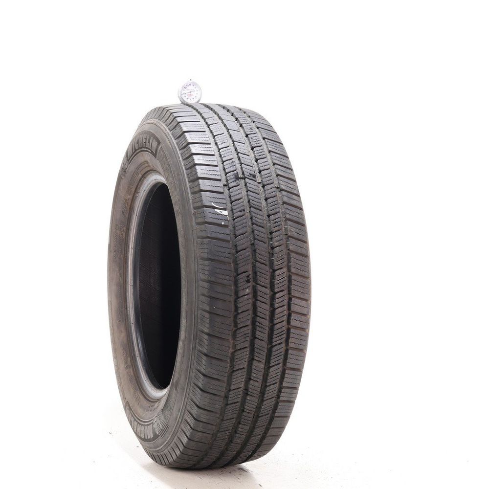 Set of (2) Used LT 245/70R17 Michelin Defender LTX M/S 119/116R E - 10-10.5/32 - Image 1