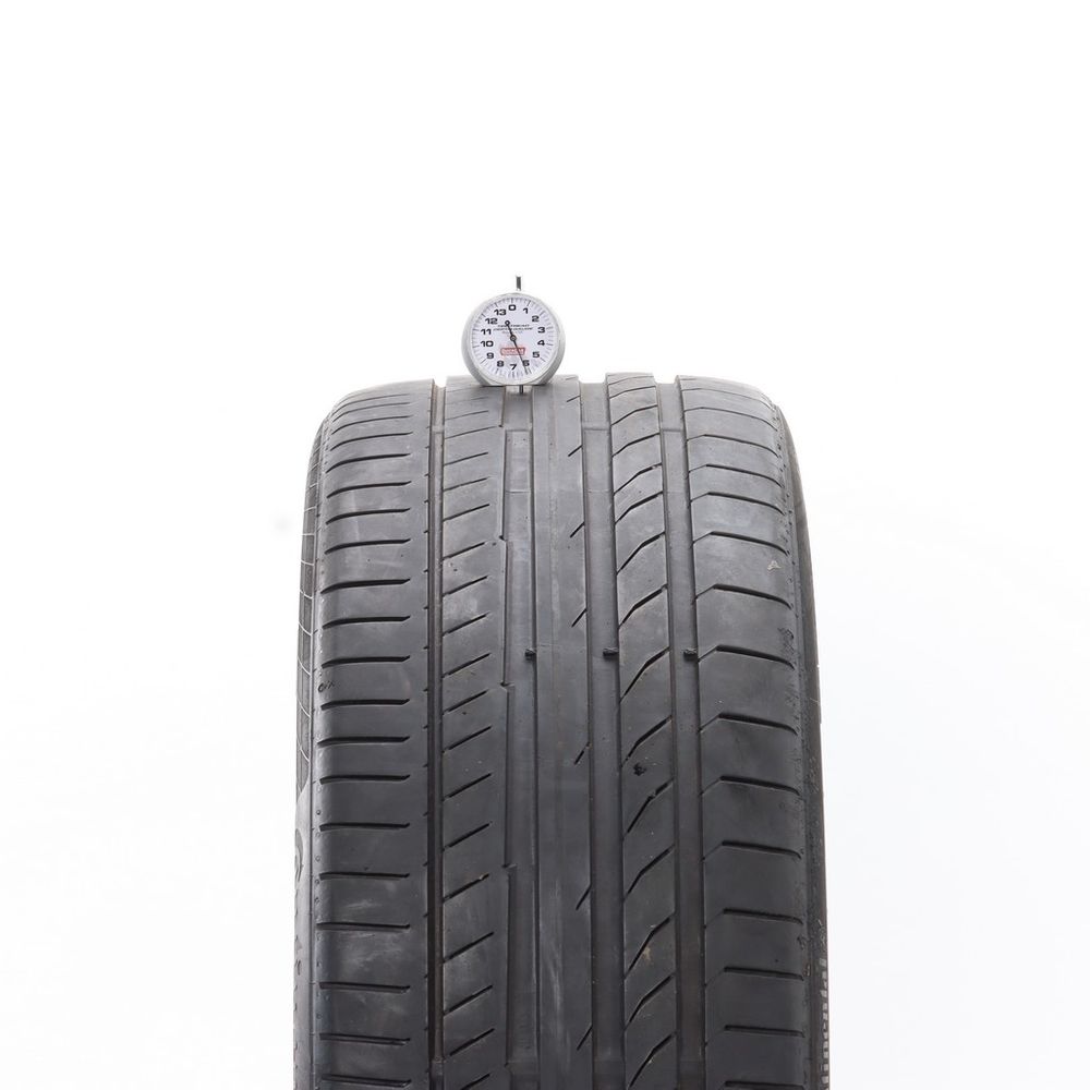 Set of (2) Used 245/35R21 Continental ContiSportContact 5 ContiSilent 96W - 6/32 - Image 2