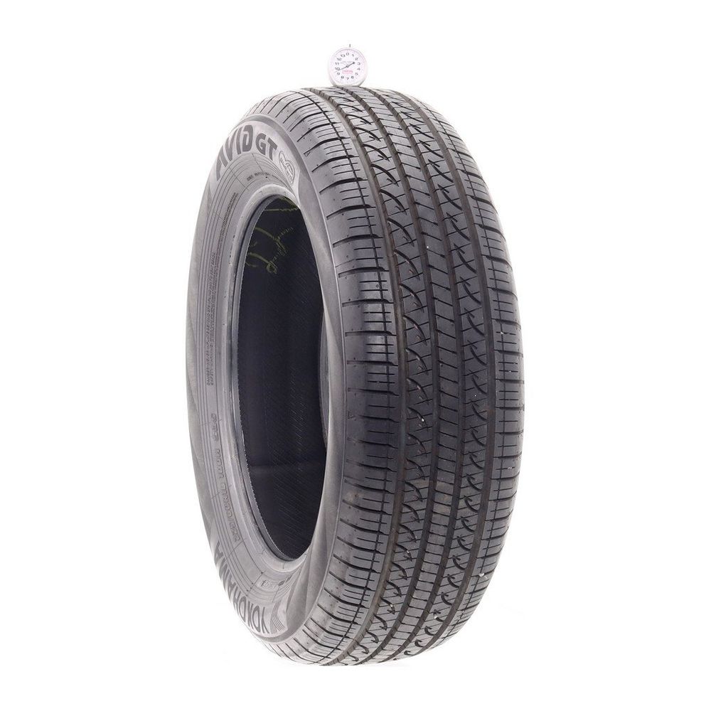 Set of (2) Used 225/60R18 Yokohama Avid GT S35 100H - 9.5/32 - Image 1