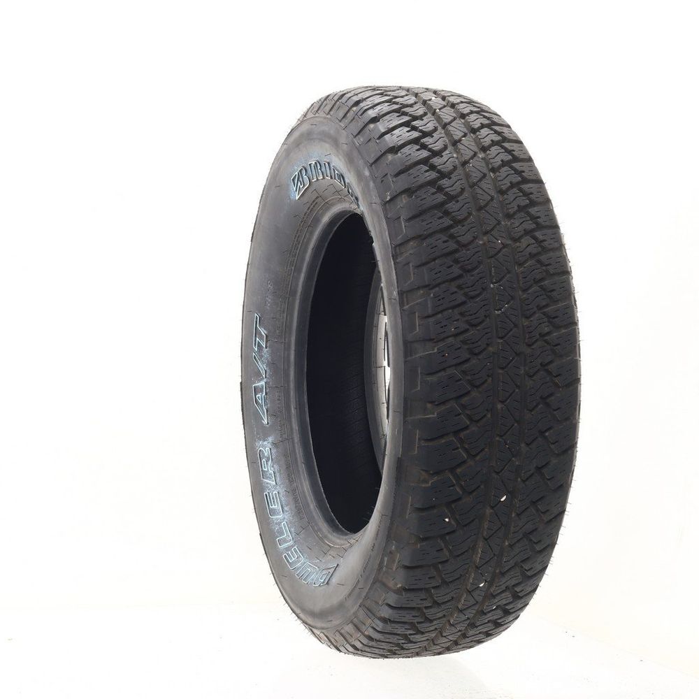 Set of (2) Driven Once 255/70R18 Bridgestone Dueler A/T RH-S 112S - 13/32 - Image 1