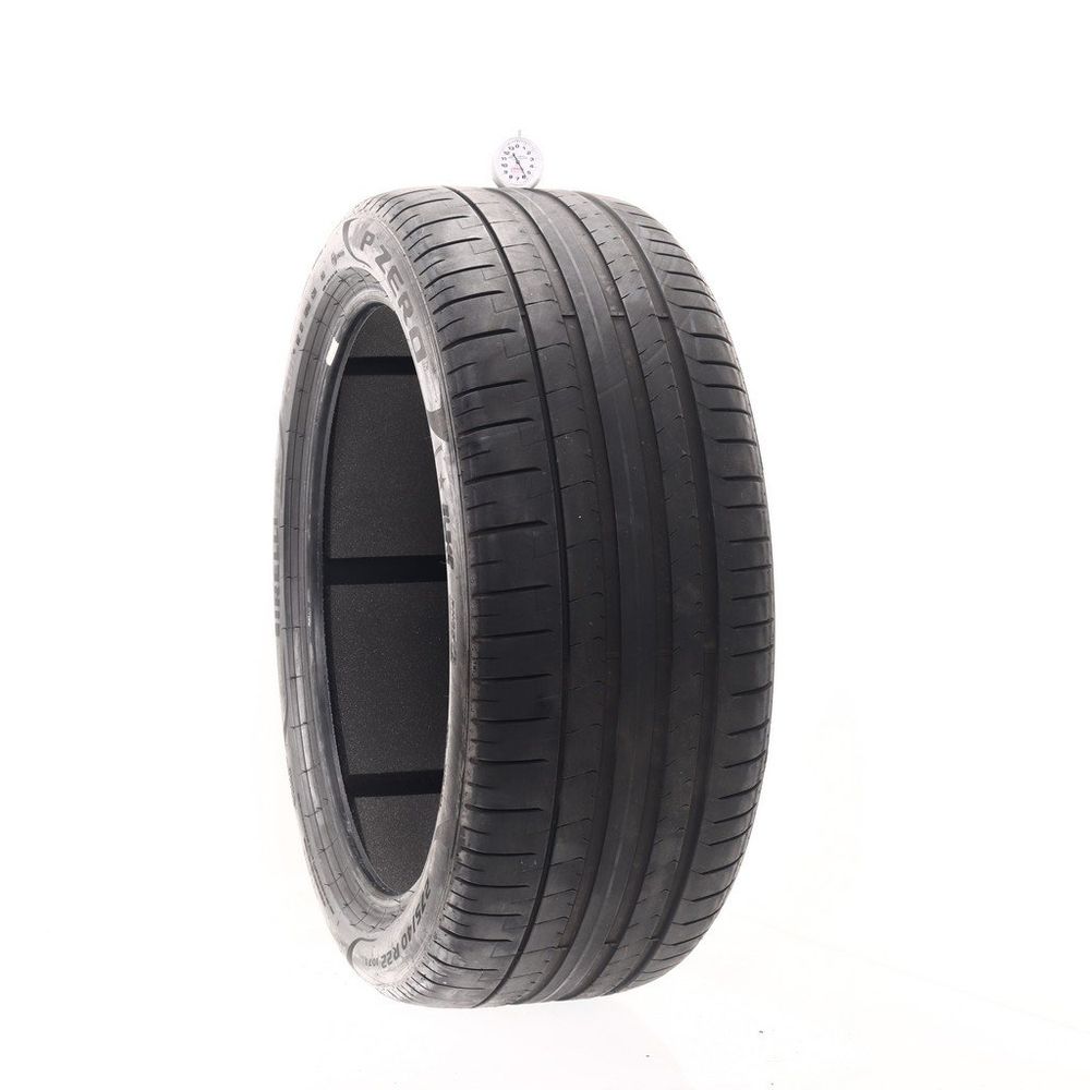 Set of (2) Used 275/40R22 Pirelli P Zero PZ4 Elect PNCS 107Y - 5.5-6.5/32 - Image 1