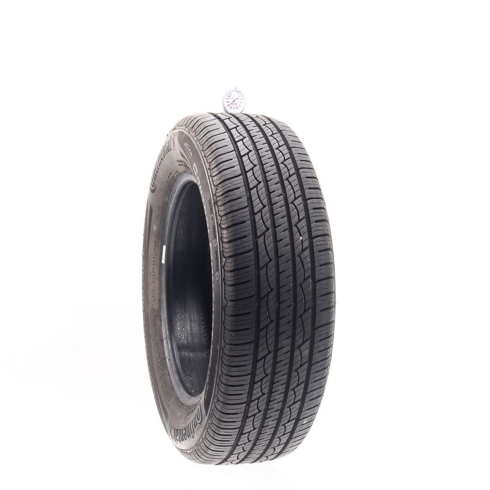 Set of (2) Used 225/65R17 Continental ControlContact Tour A/S Plus 102H - 8.5-10/32 - Image 1