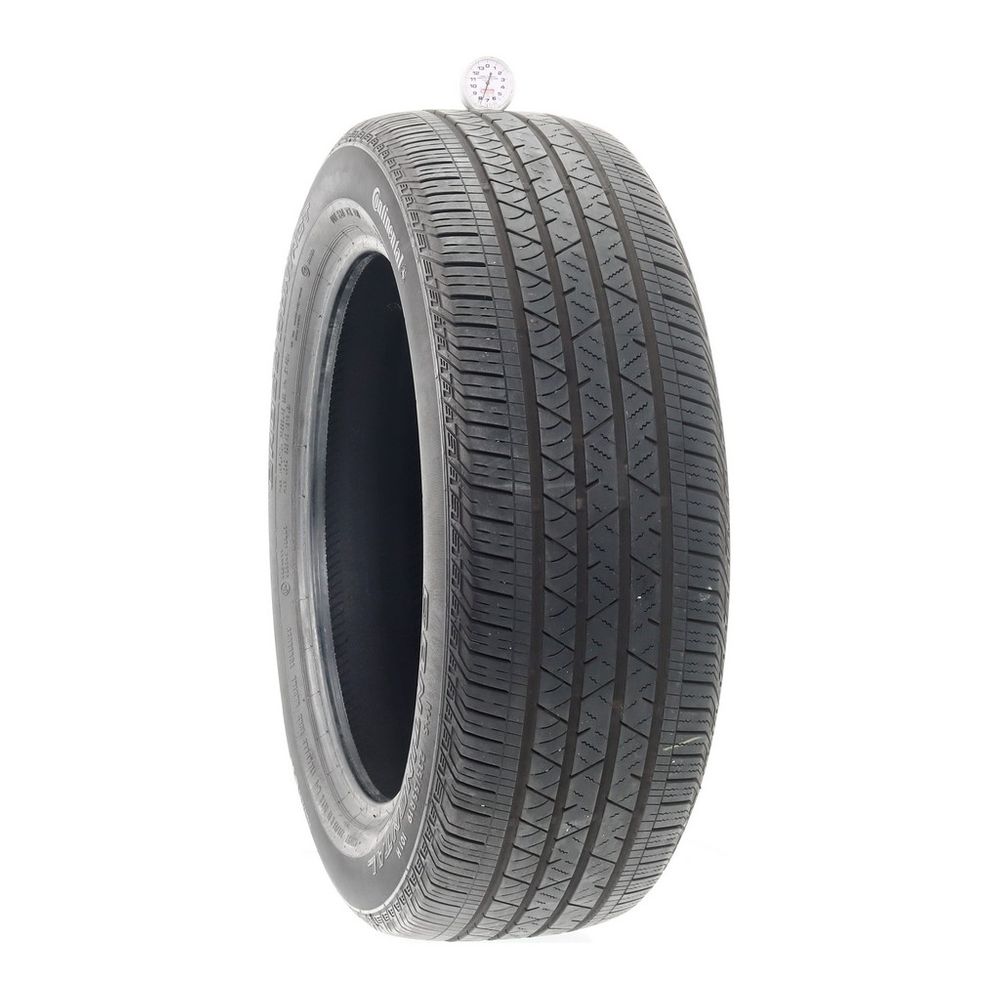 Set of (2) Used 235/55R19 Continental CrossContact LX Sport 101H - 7.5-9/32 - Image 1