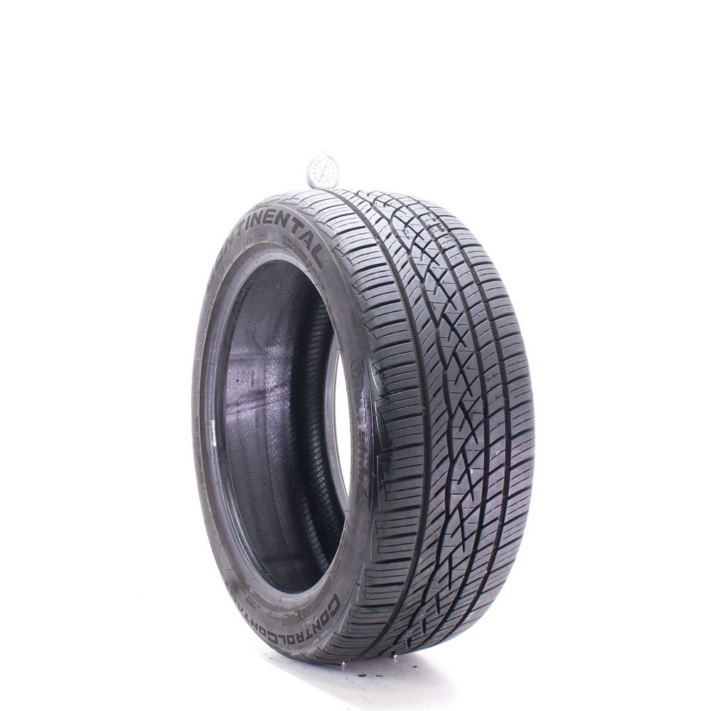 Set of (2) Used 235/45ZR18 Continental ControlContact Sport A/S 98Y - 8/32 - Image 1