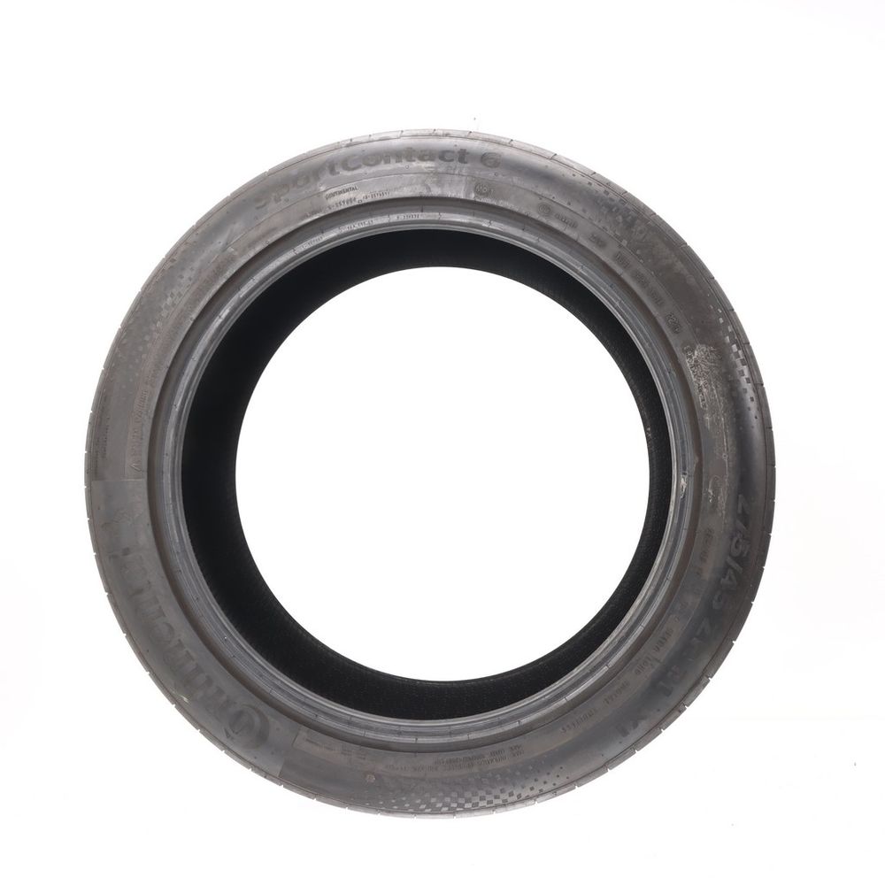 Used 275/45ZR21 Continental SportContact 6 MO1 110Y - 7.5/32 - Image 3