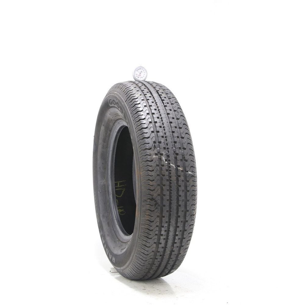 Set of (2) Used ST 205/75R15 Goodride ST-100 101/97M - 8/32 - Image 1