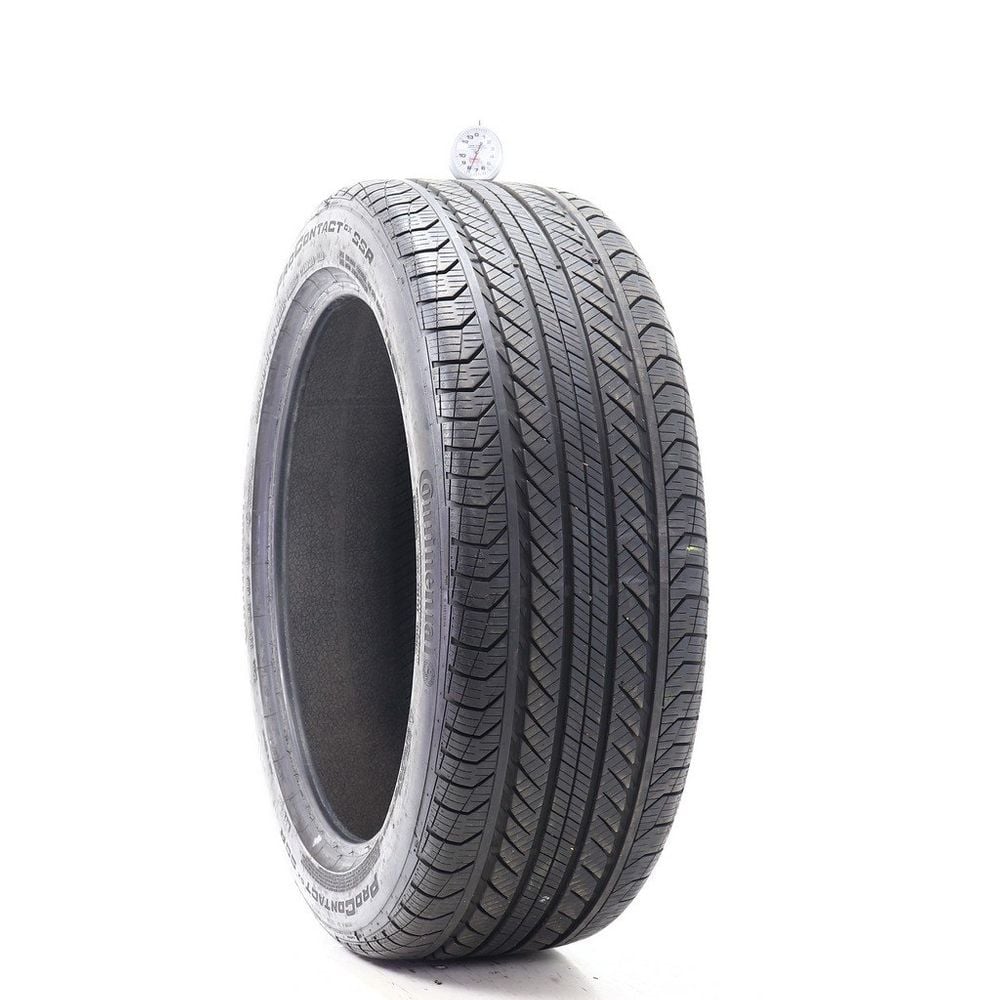 Set of (4) Used 235/45R19 Continental ProContact GX SSR MOE 95H - 8-9/32 - Image 1