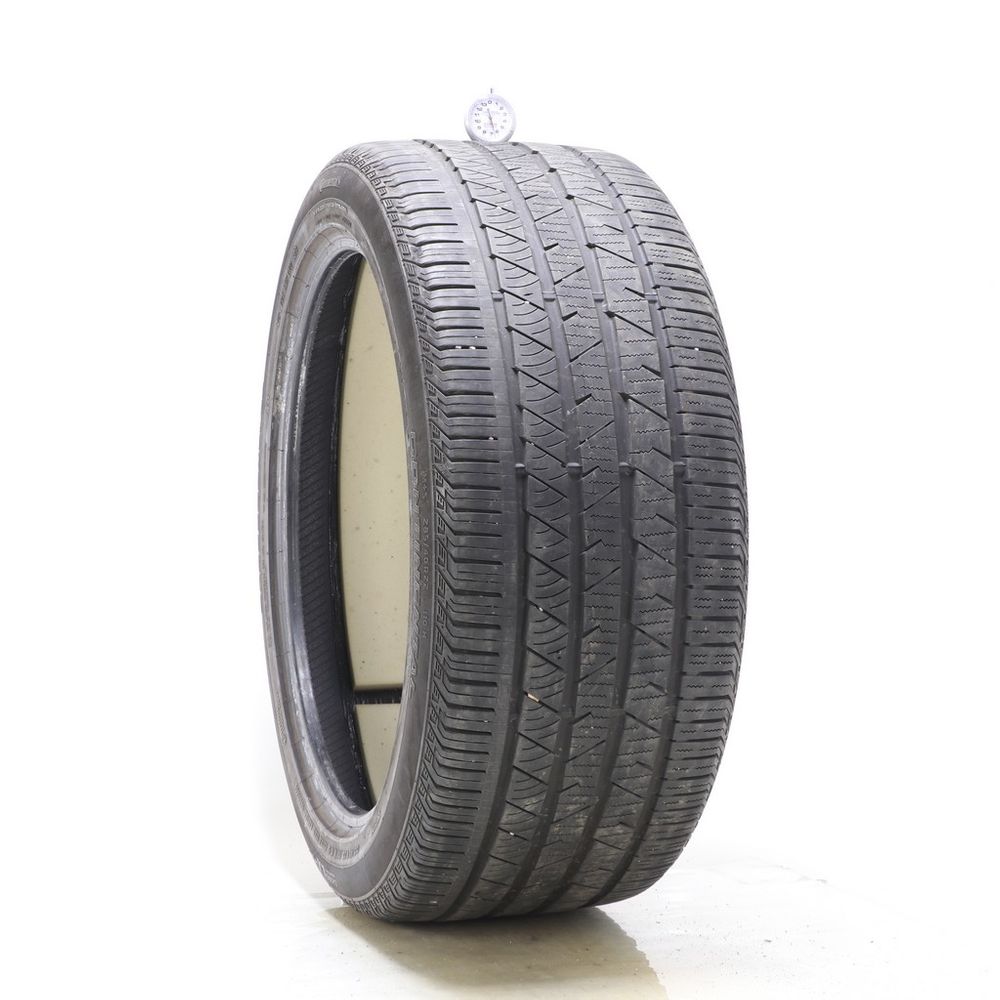 Set of (2) Used 285/40R22 Continental CrossContact LX Sport AO ContiSilent 110H - 6.5-7/32 - Image 1