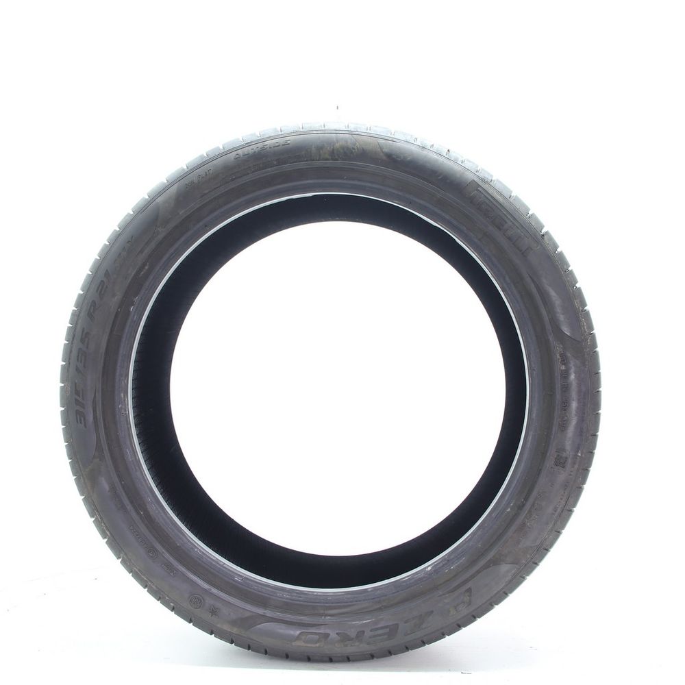 Set of (2) Used 315/35R21 Pirelli P Zero Run Flat 111Y - 6-6.5/32 - Image 3