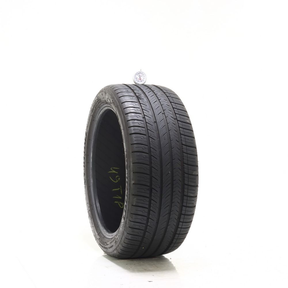 Set of (2) Used 245/40ZR18 Michelin Pilot Sport All Season 4 97Y - 6-7/32 - Image 1