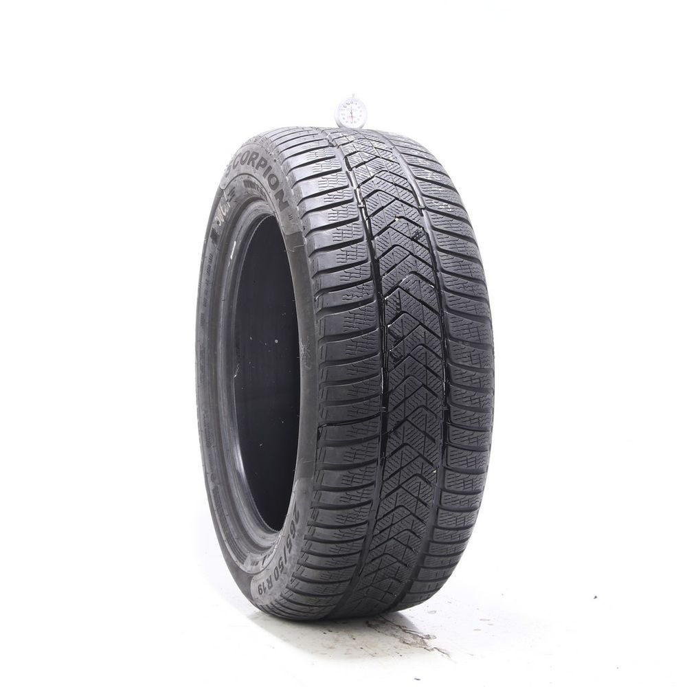 Used 265/50R19 Pirelli Scorpion Winter Run Flat 110H - 6.5/32 - Image 1