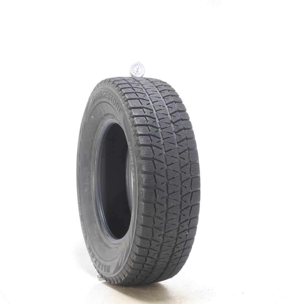 Set of (2) Used 215/70R15 Bridgestone Blizzak WS80 98T - 7.5-8.5/32 - Image 1