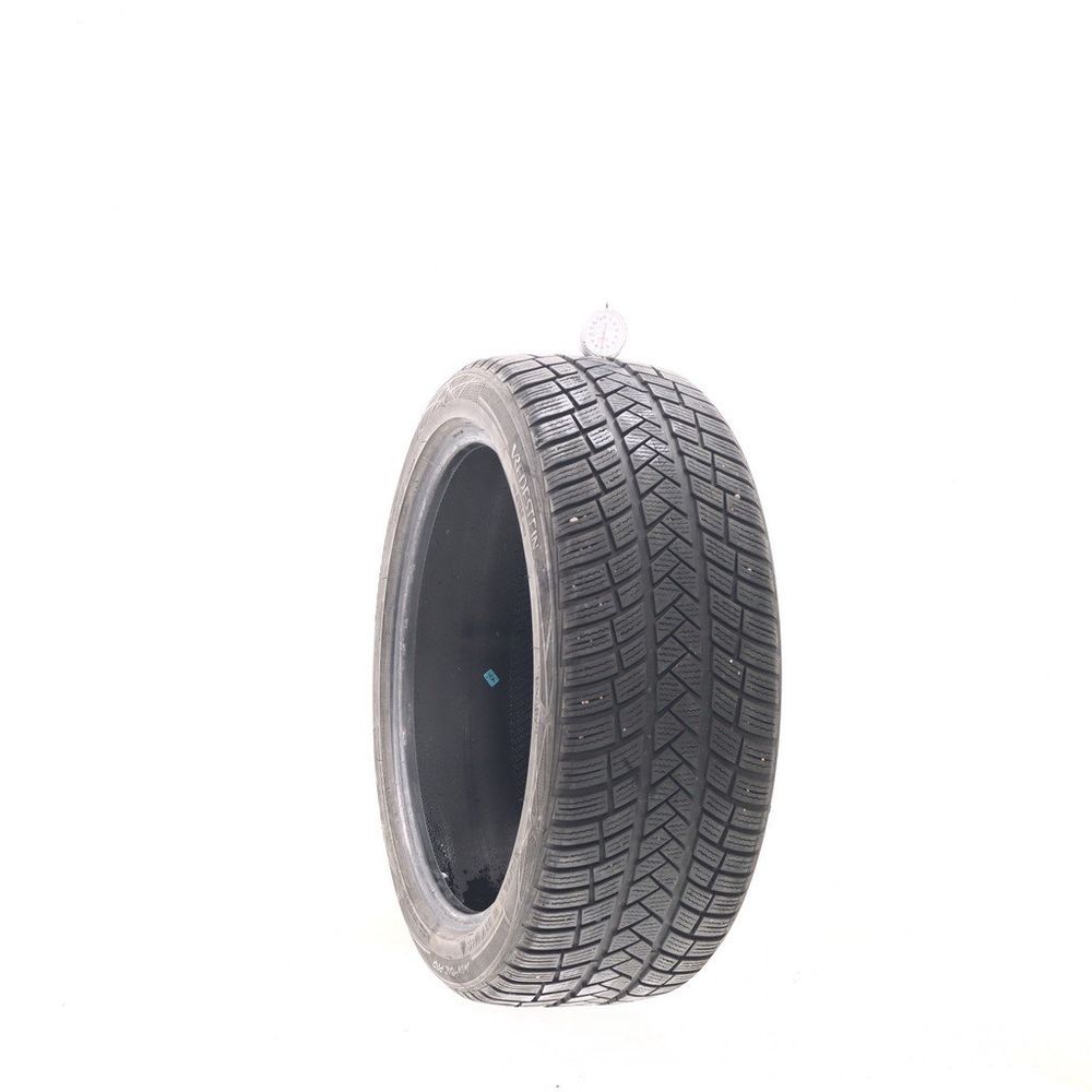 Set of (2) Used 215/45R18 Vredestein Wintrac Pro 93V - 7-8/32 - Image 1