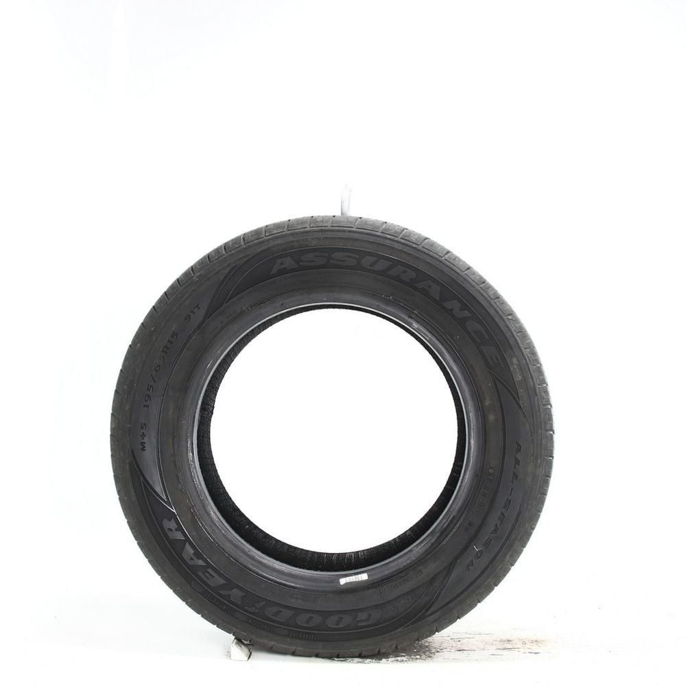 Set of (4) Used 195/65R15 Goodyear Assurance All-Season 91T - 6-7.5/32 - Image 3