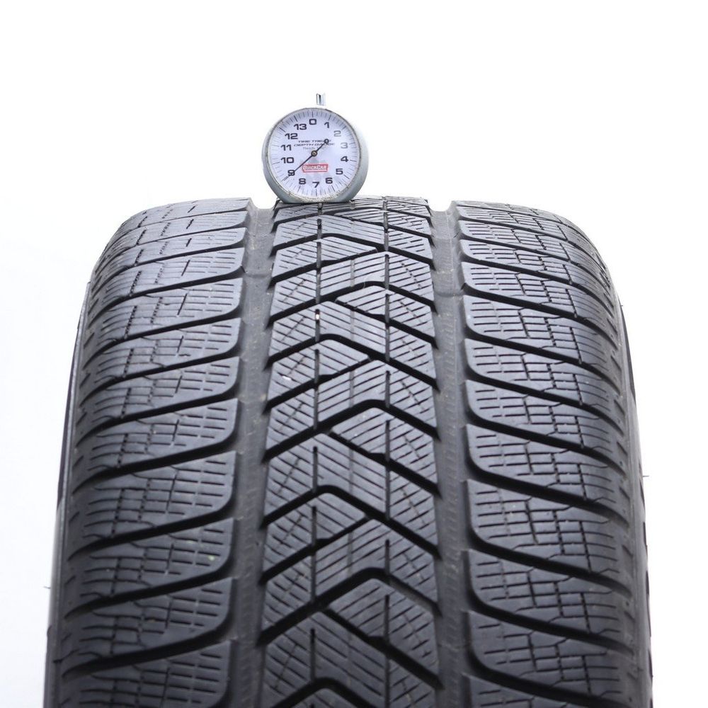 Set of (2) Used 255/45R20 Pirelli Scorpion Winter 105V - 9/32 - Image 2