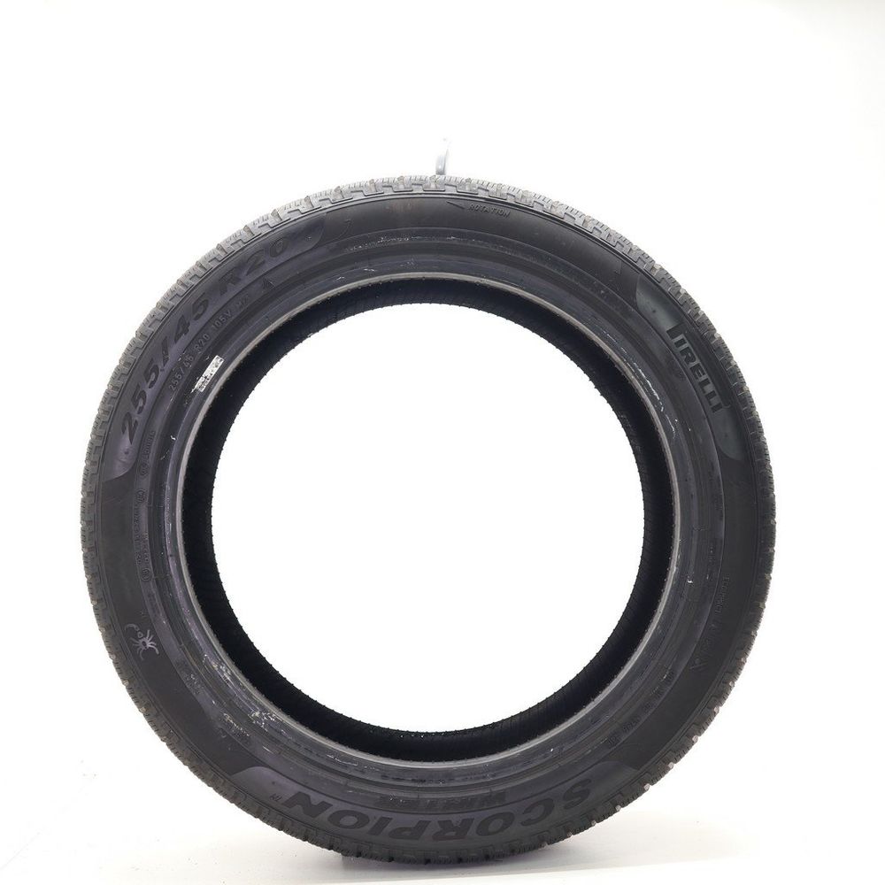 Set of (2) Used 255/45R20 Pirelli Scorpion Winter 105V - 9/32 - Image 3