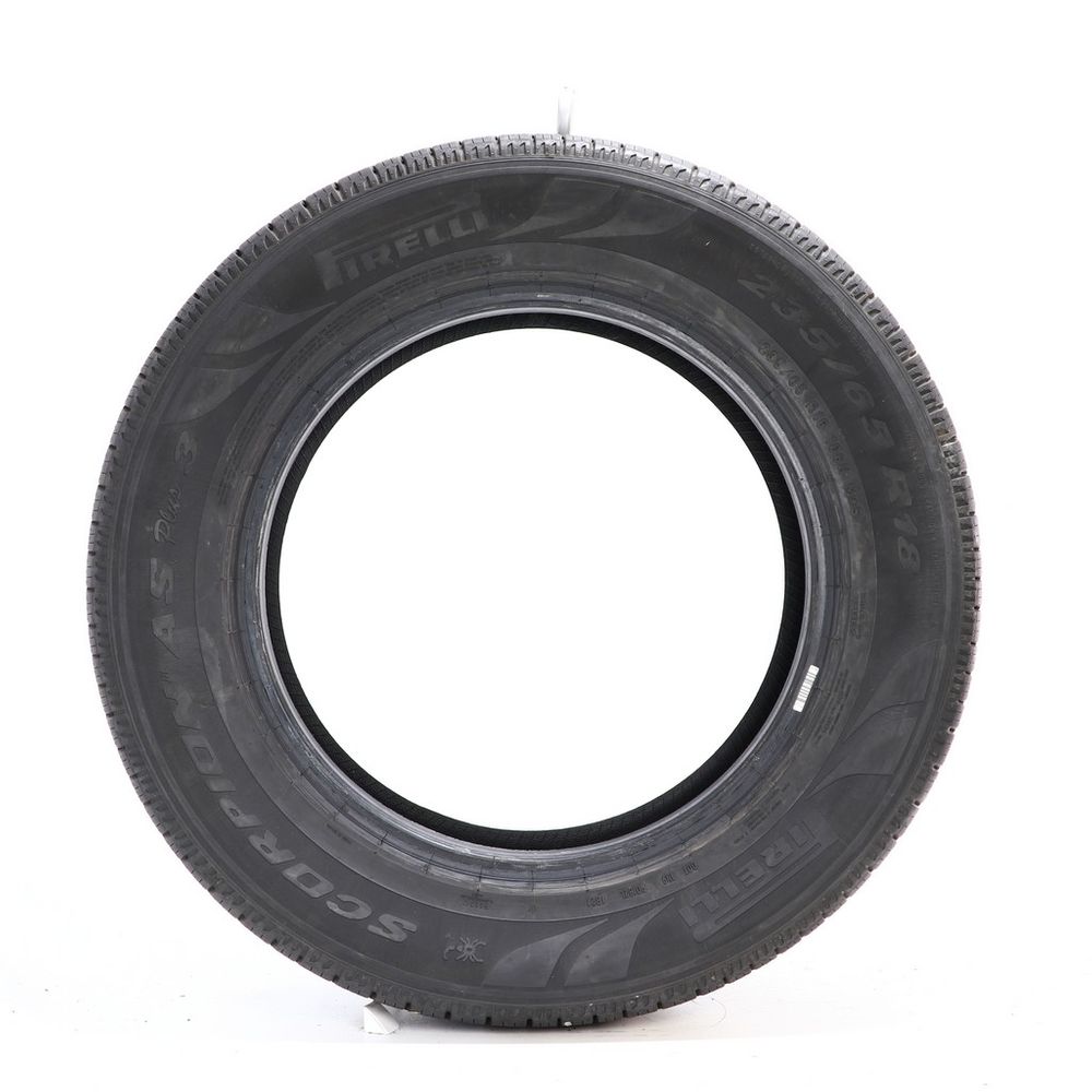 Set of (2) Used 235/65R18 Pirelli Scorpion AS Plus 3 106H - 10.5-11/32 - Image 6
