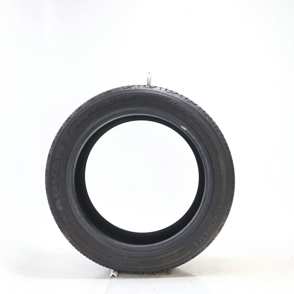 Set of (2) Used 245/45R17 Yokohama Advan Sport A/S Plus 99W - 7.5-8.5/32 - Image 3