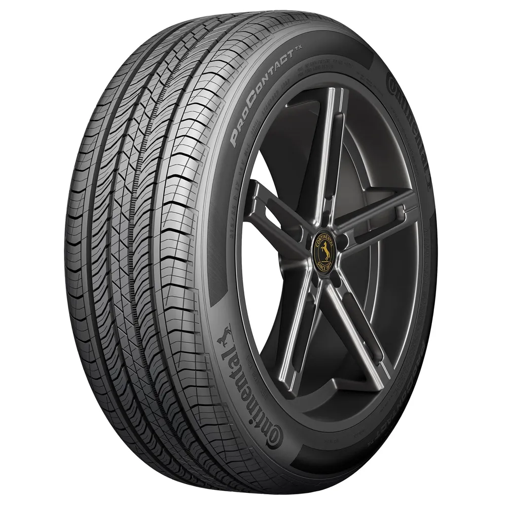Set of (2) New 225/55R17 Continental ProContact TX SSR 97H - Image 1