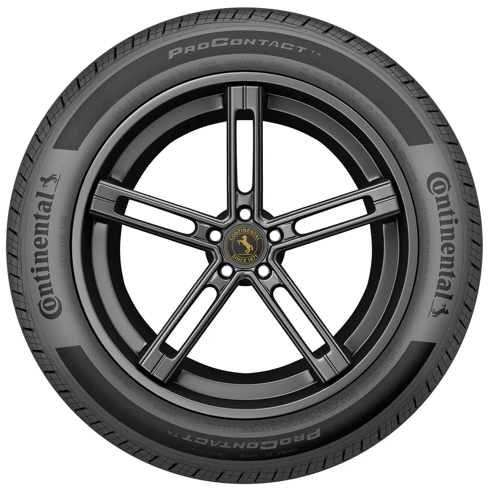 Set of (2) New 225/55R17 Continental ProContact TX SSR 97H - Image 2