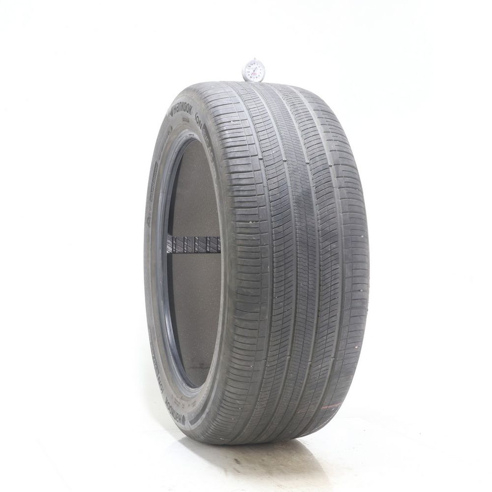Set of (2) Used 285/45R21 Hankook iON evo AS SUV Sound Absorber EV 113V - 6.5-8/32 - Image 4