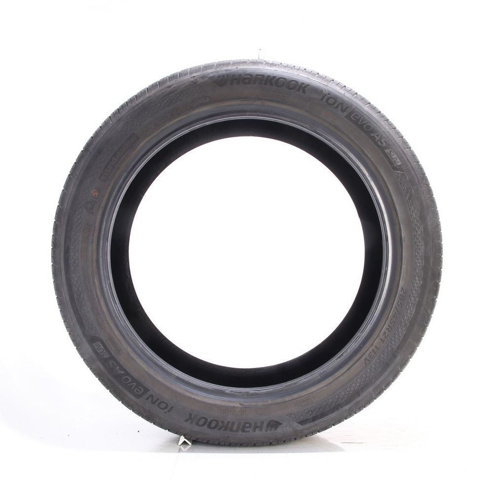 Set of (2) Used 285/45R21 Hankook iON evo AS SUV Sound Absorber EV 113V - 6.5-8/32 - Image 6