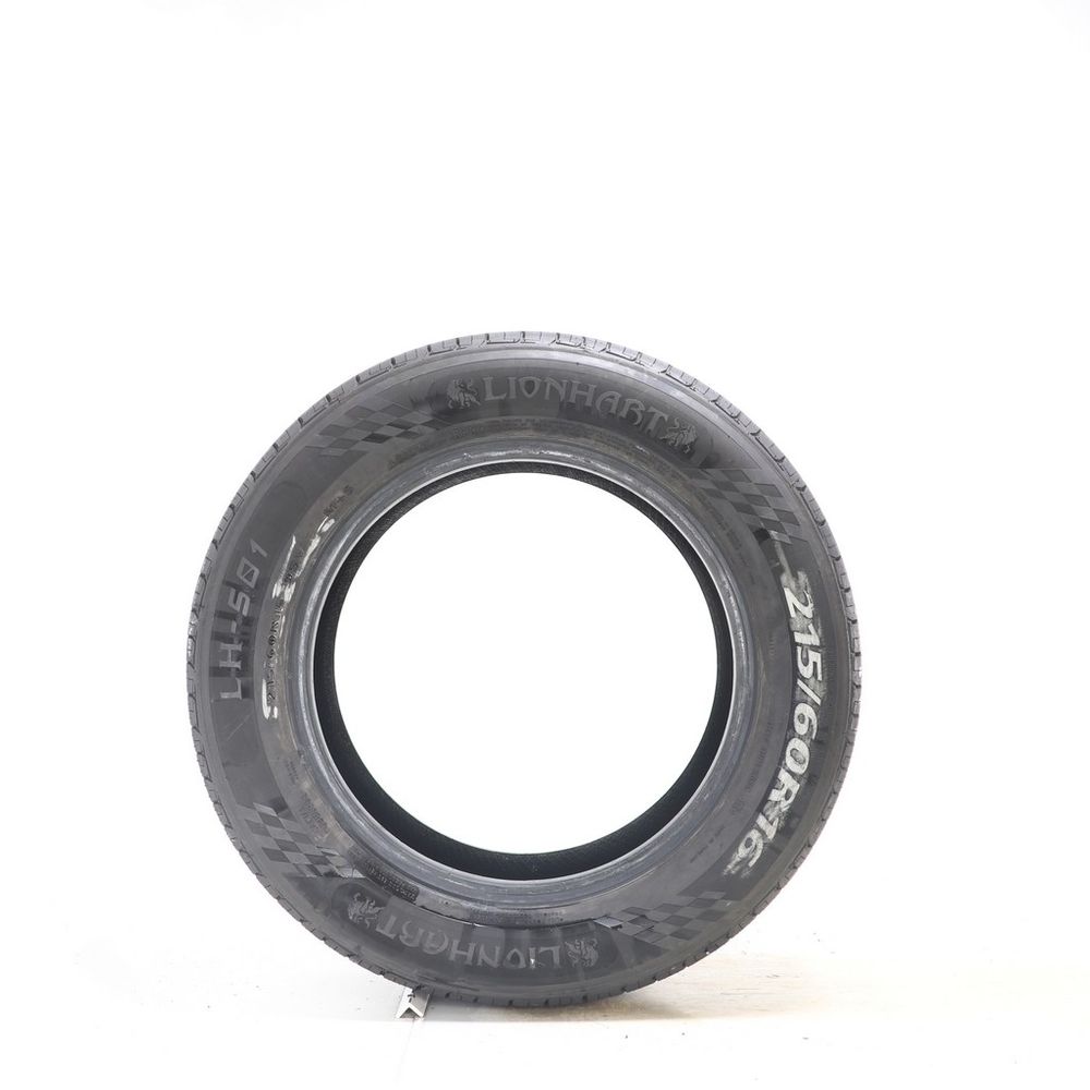 Set of (2) Driven Once 215/60R16 Lionhart LH-501 95V - 9.5/32 - Image 3