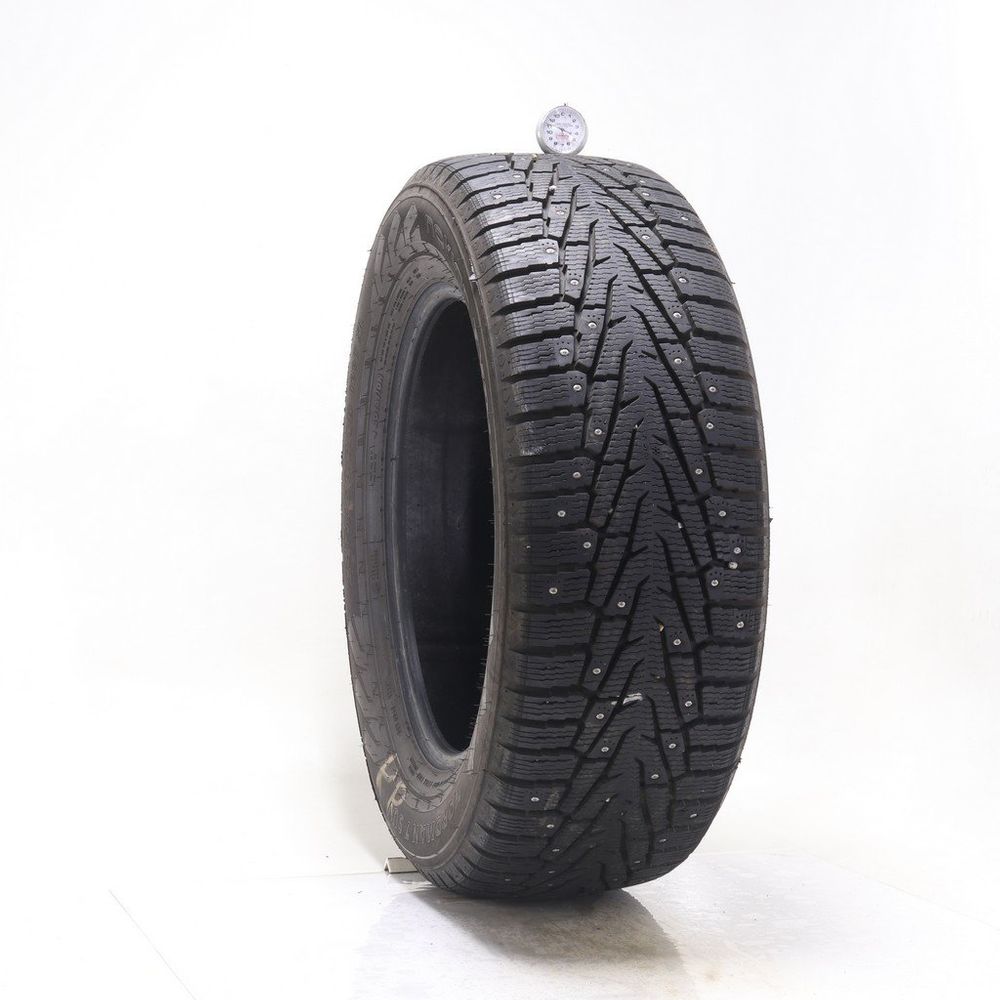 Set of (2) Used 245/60R18 Nokian Nordman 7 SUV Studded 109T - 11-11.5/32 - Image 1