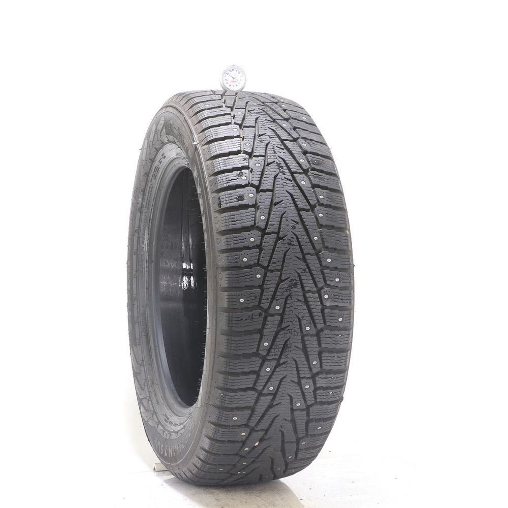 Set of (2) Used 245/60R18 Nokian Nordman 7 SUV Studded 109T - 11-11.5/32 - Image 4