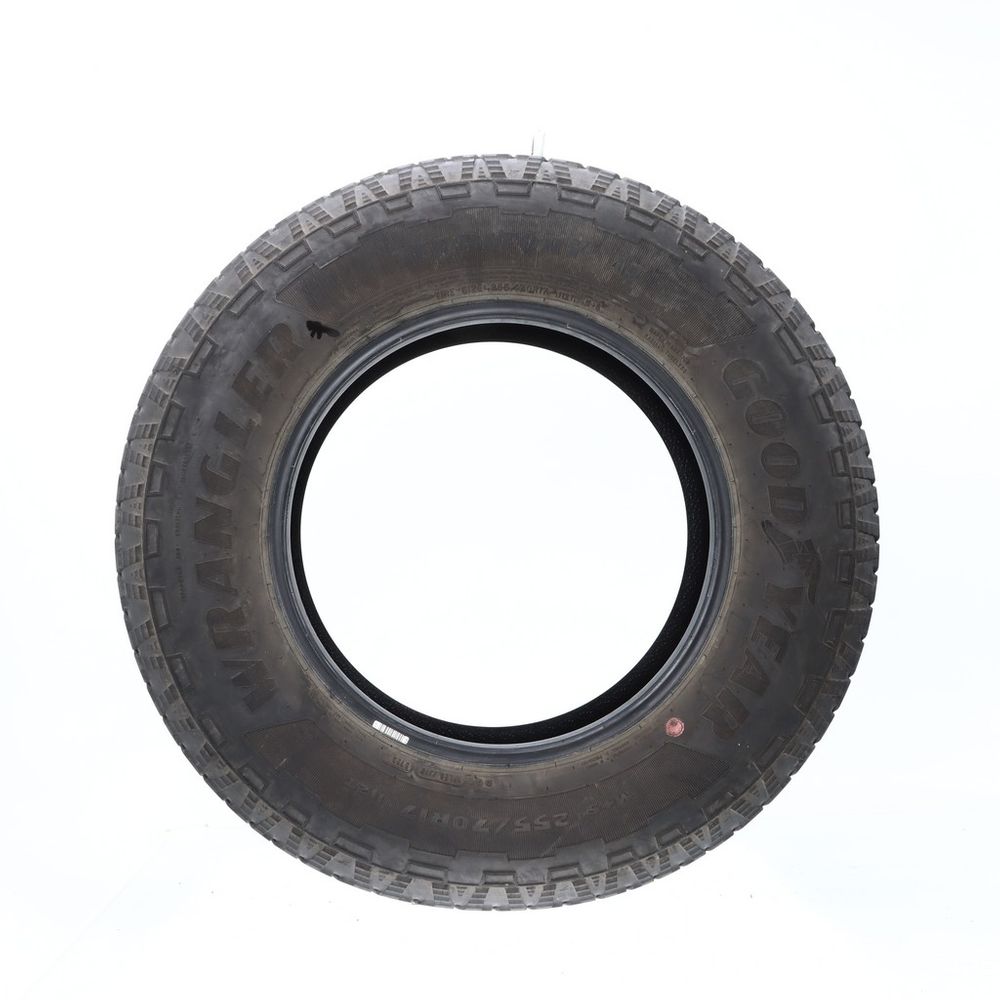 Set of (4) Used 255/70R17 Goodyear Wrangler Territory AT 112T - 9/32 - Image 3