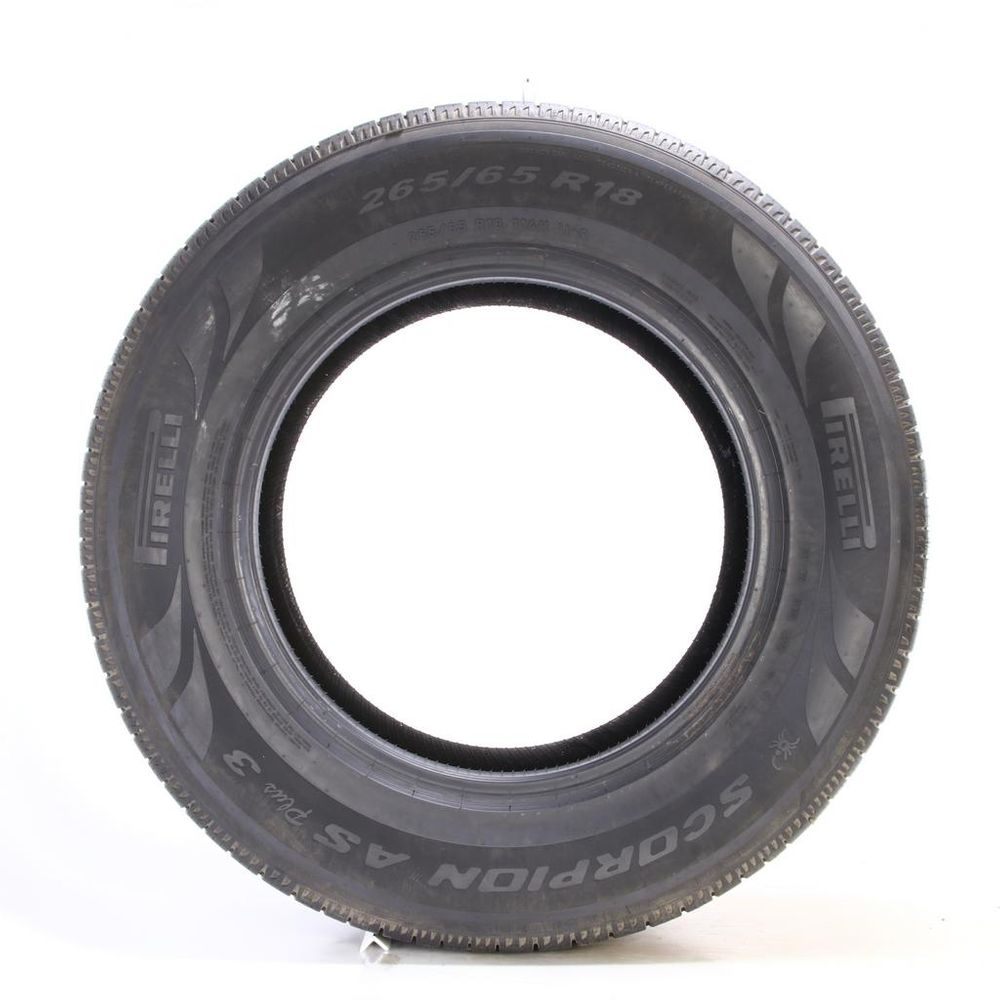 Set of (2) Used 265/65R18 Pirelli Scorpion AS Plus 3 114H - 7.5-8.5/32 - Image 3