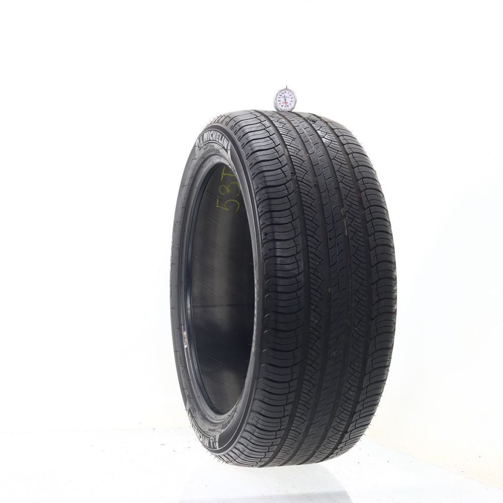Set of (2) Used 265/45R21 Michelin Latitude Tour HP J LR 104W - 6.5-7.5/32 - Image 1