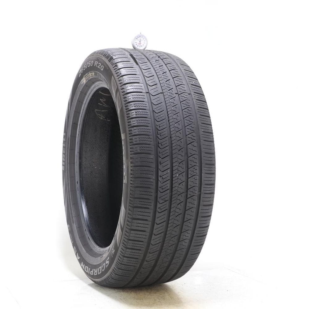 Set of (4) Used 265/50R20 Pirelli Scorpion AS Plus 3 111V - 6.5-8/32 - Image 1