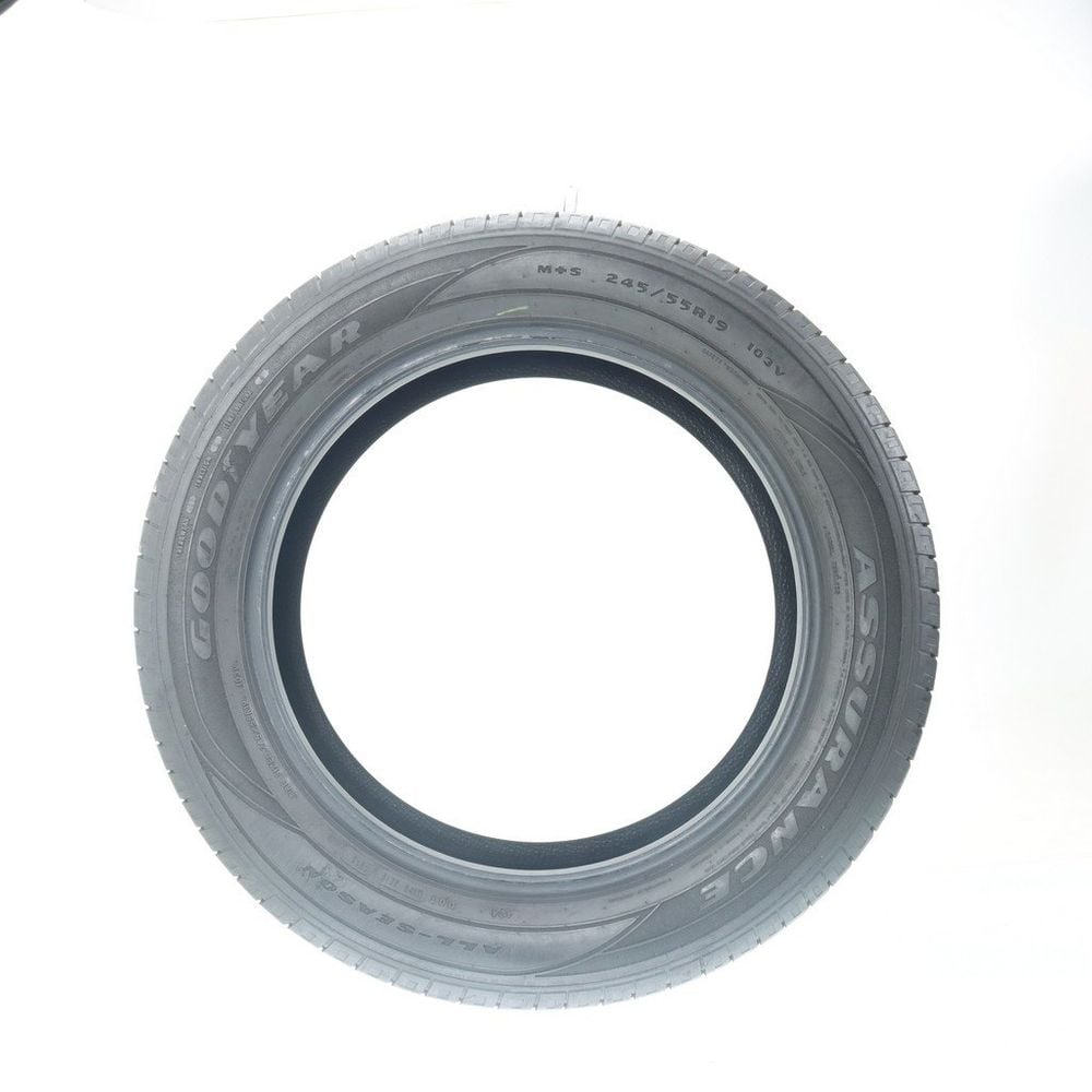 Set of (4) Used 245/55R19 Goodyear Assurance All-Season 103V - 8.5-9.5/32 - Image 3