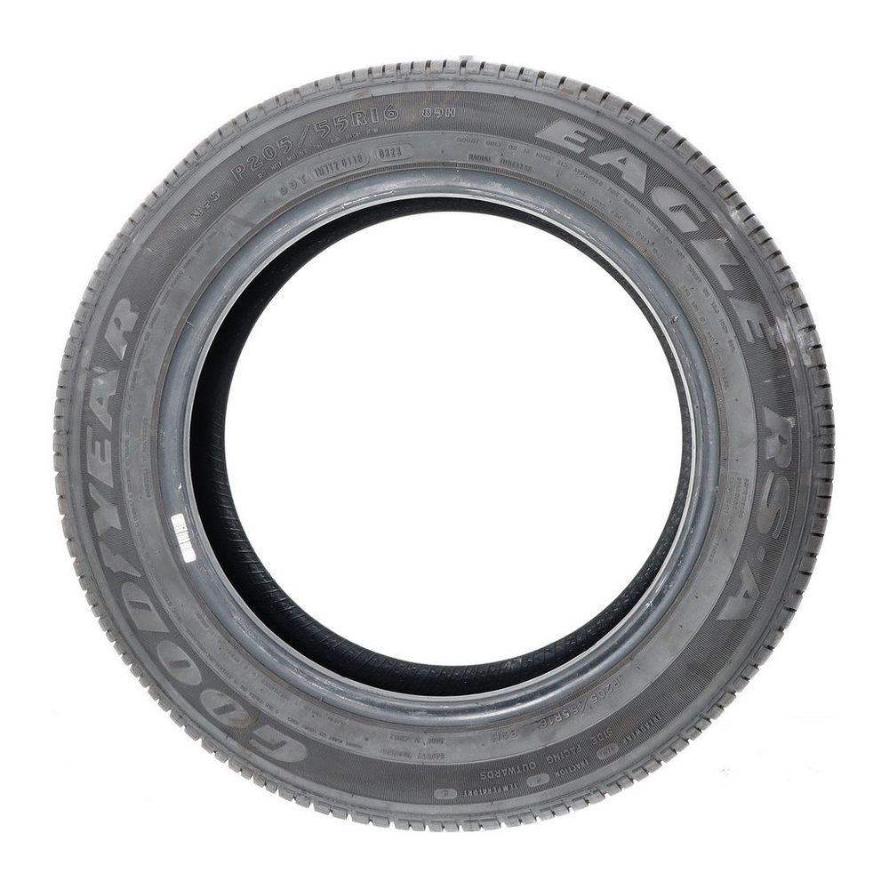 Set of (4) Used 205/55R16 Goodyear Eagle RS-A 89H - 9/32 - Image 3