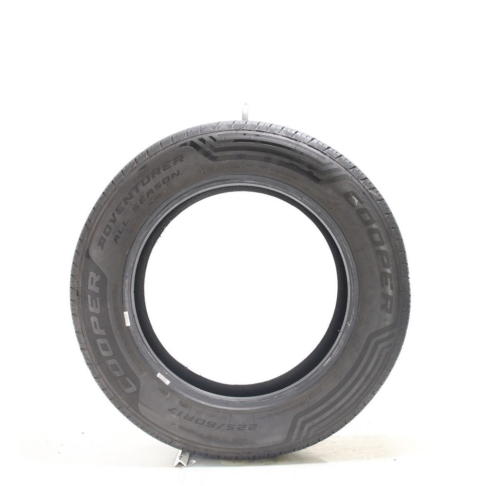 Set of (2) Used 225/60R17 Cooper Adventurer All Season 99H - 9-9.5/32 - Image 6