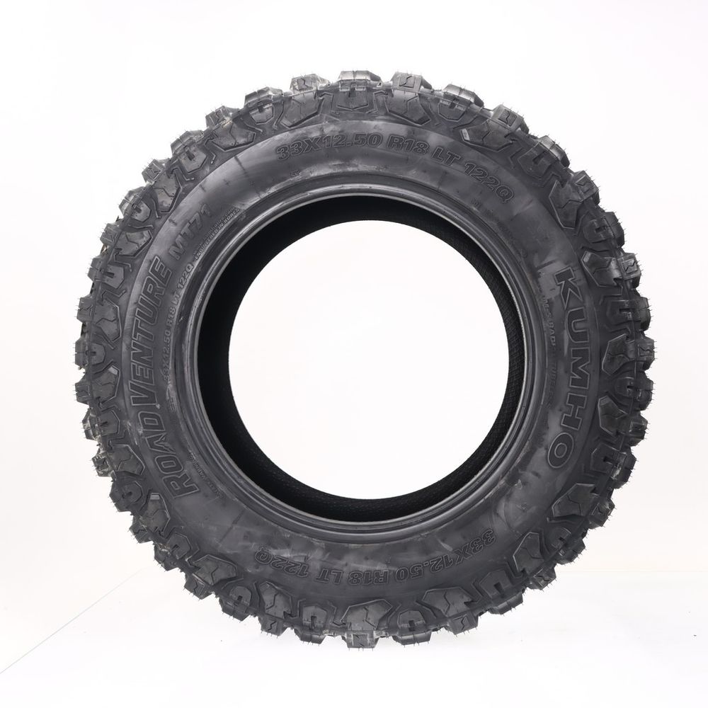 Set of (4) New LT 33X12.5R18 Kumho Road Venture MT71 122Q F - Image 3