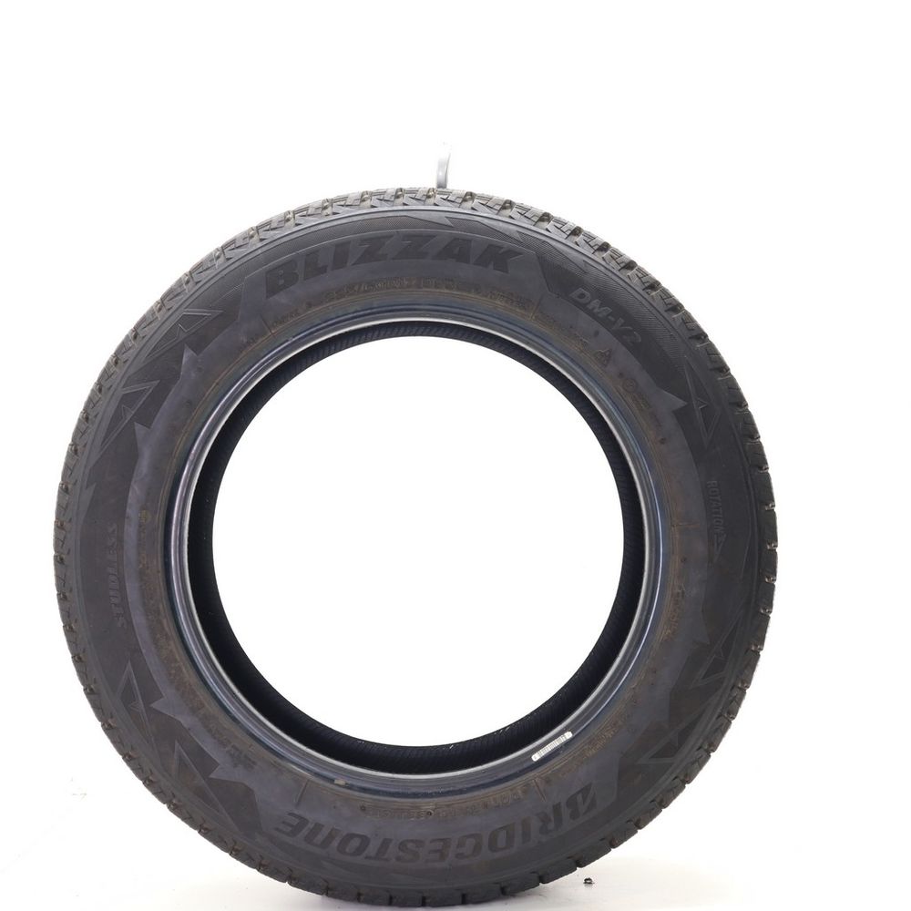 Set of (2) Used 225/60R17 Bridgestone Blizzak DM-V2 99S - 10-11.5/32 - Image 6