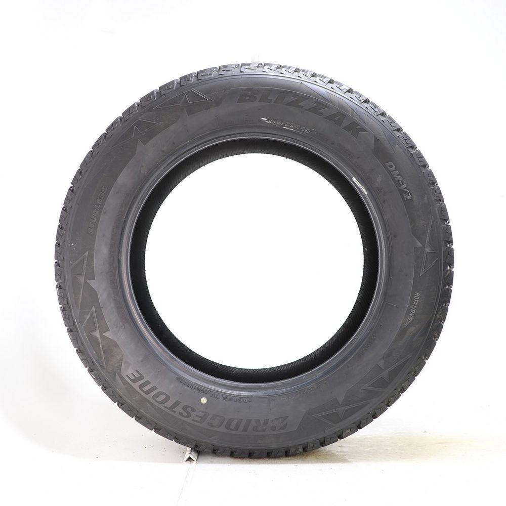 Set of (2) Used 275/60R20 Bridgestone Blizzak DM-V2 115R - 11/32 - Image 3
