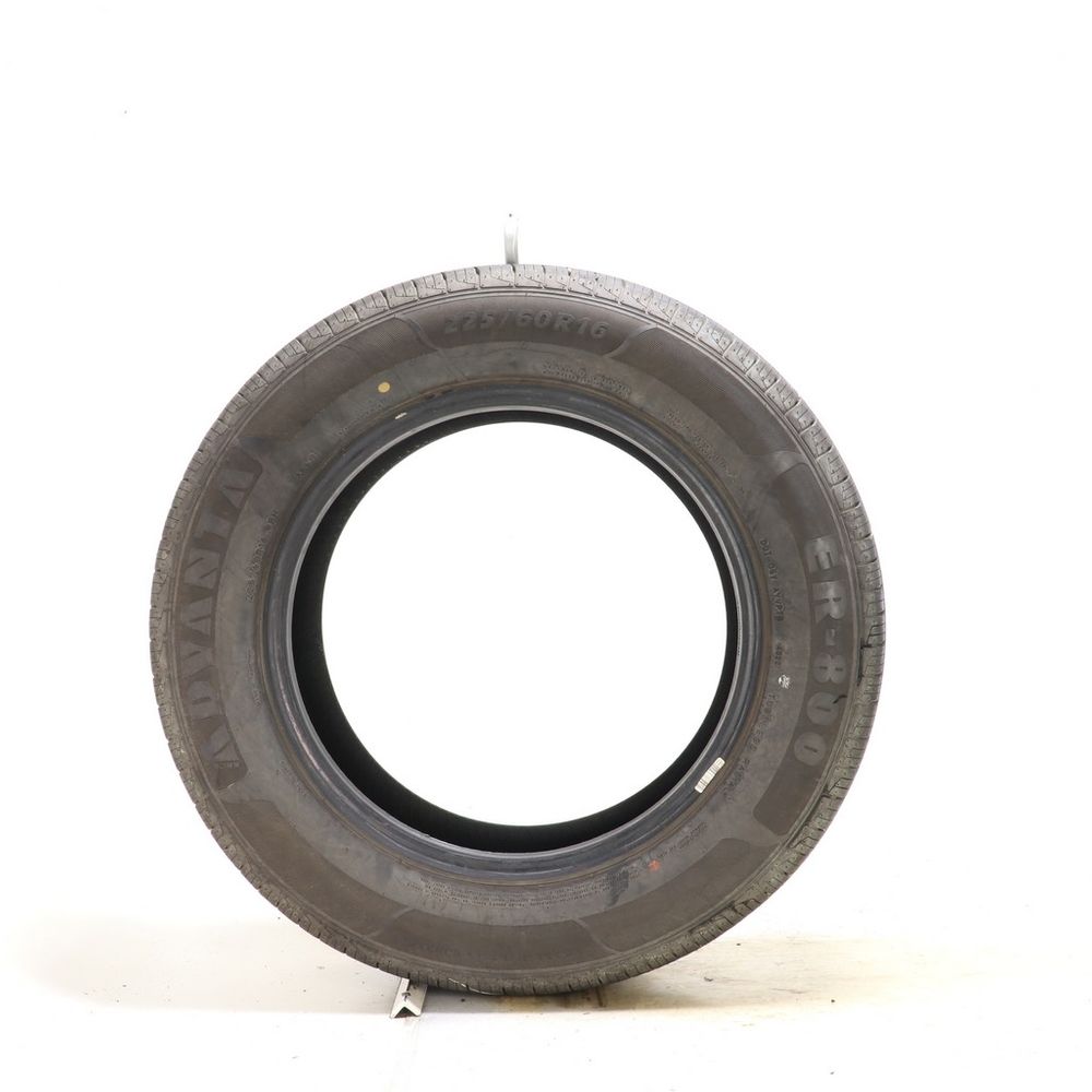 Set of (2) Used 225/60R16 Advanta ER-800 98H - 9-9.5/32 - Image 6
