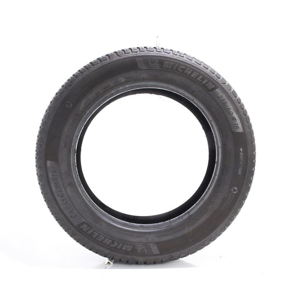 Set of (2) Used 235/60R18 Michelin CrossClimate 2 107H - 8-8.5/32 - Image 3